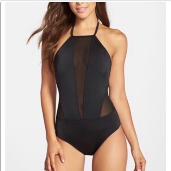 Ted Baker Mesh panel swimsuit Sz 2 NWT - Picture 2 of 8